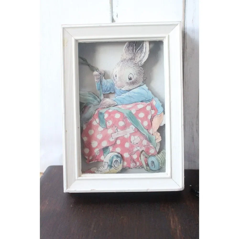 Framed Peter Rabbit 3D Print - Picture 4 of 5